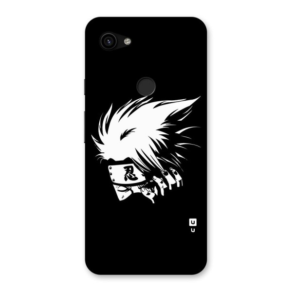 Kakashi Hatake Black Back Case for Google Pixel 3a XL