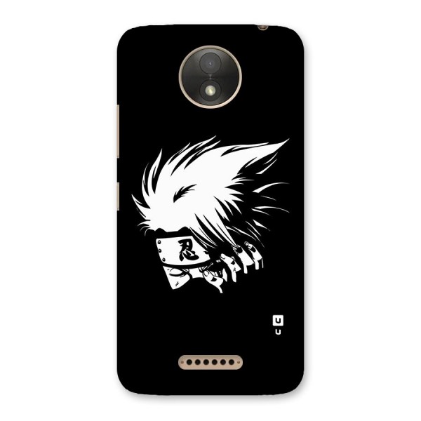 Kakashi Hatake Black Back Case for Moto C Plus