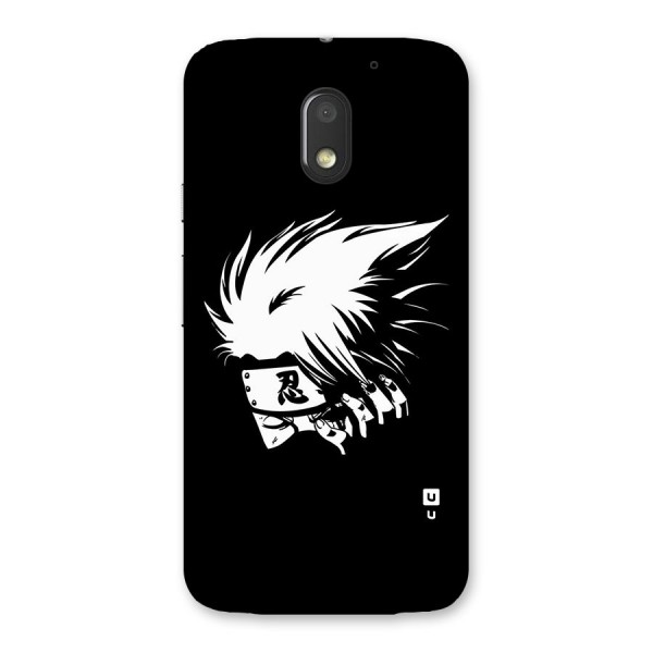 Kakashi Hatake Black Back Case for Moto E3 Power