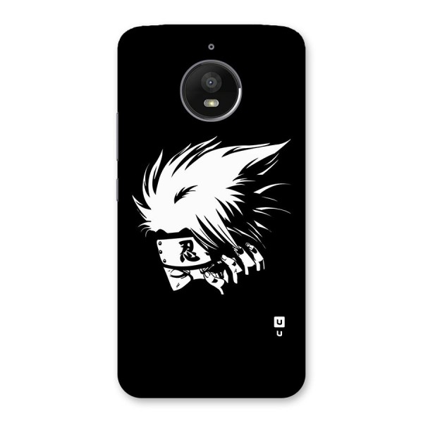 Kakashi Hatake Black Back Case for Moto E4 Plus