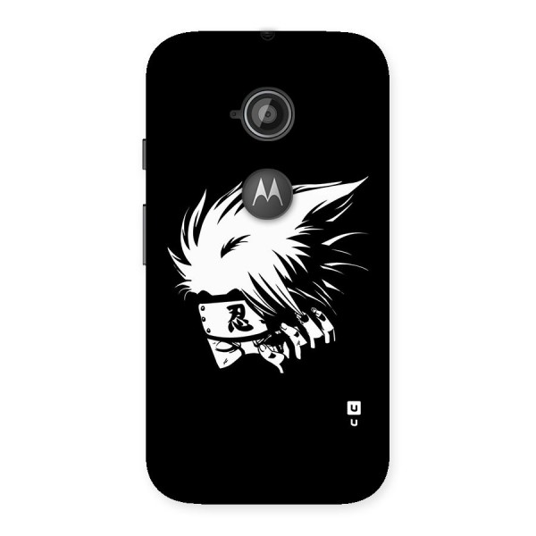 Kakashi Hatake Black Back Case for Moto E 2nd Gen