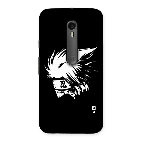 Kakashi Hatake Black Back Case for Moto G3