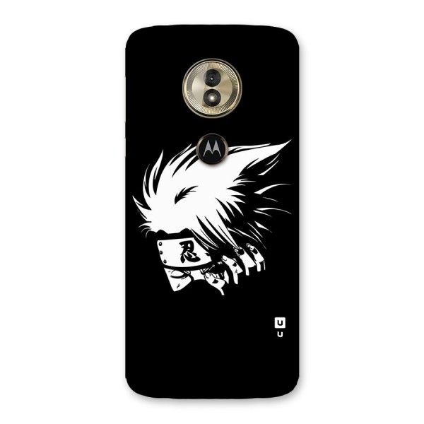 Kakashi Hatake Black Back Case for Moto G6 Play