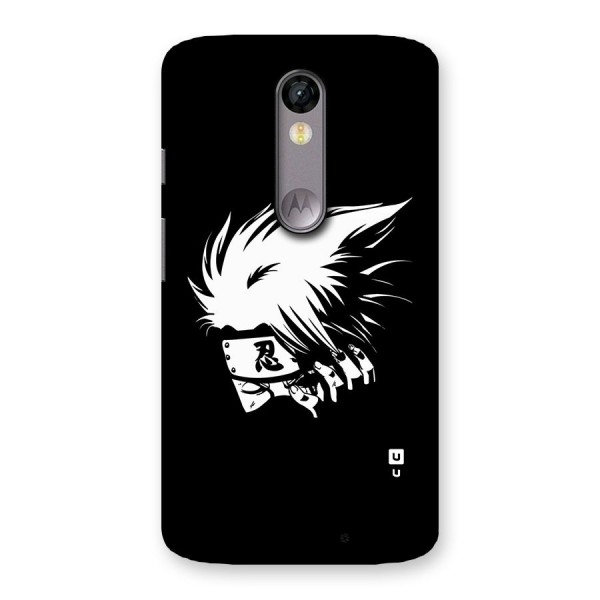 Kakashi Hatake Black Back Case for Moto X Force