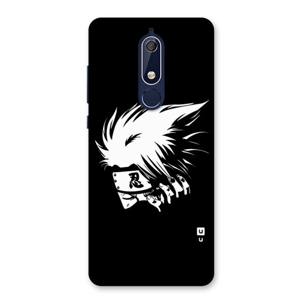 Kakashi Hatake Black Back Case for Nokia 5.1