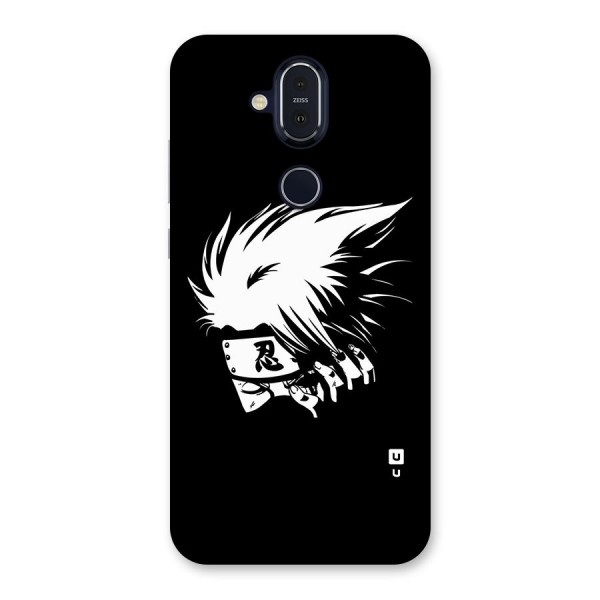 Kakashi Hatake Black Back Case for Nokia 8.1