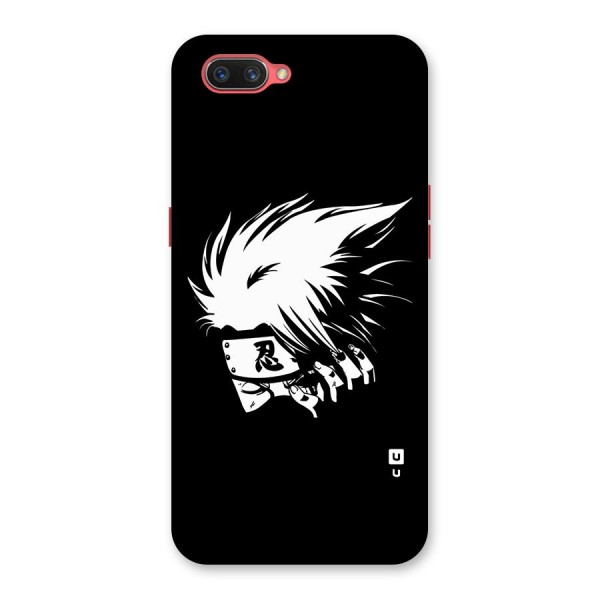 Kakashi Hatake Black Back Case for Oppo A3s