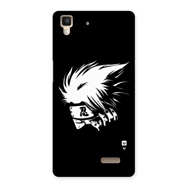 Kakashi Hatake Black Back Case for Oppo R7