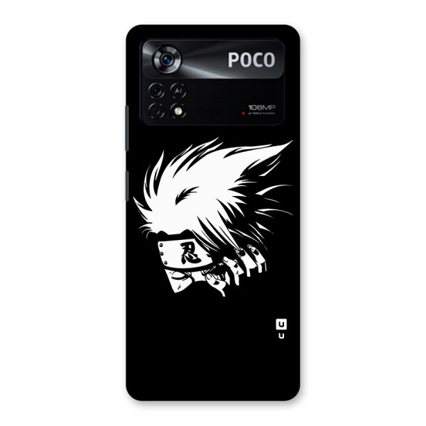 Kakashi Hatake Black Back Case for Poco X4 Pro 5G