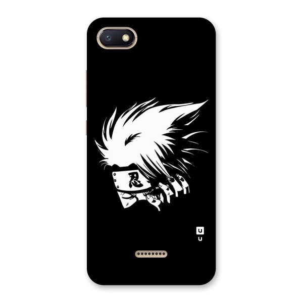 Kakashi Hatake Black Back Case for Redmi 6A