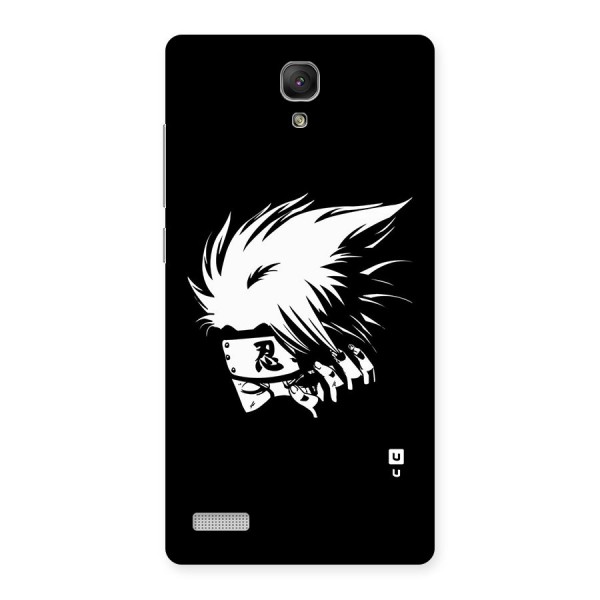 Kakashi Hatake Black Back Case for Redmi Note