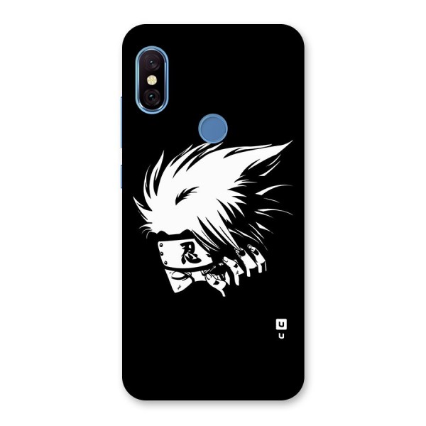 Kakashi Hatake Black Back Case for Redmi Note 6 Pro