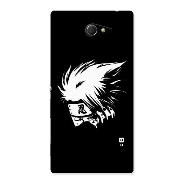 Kakashi Hatake Black Back Case for Sony Xperia M2