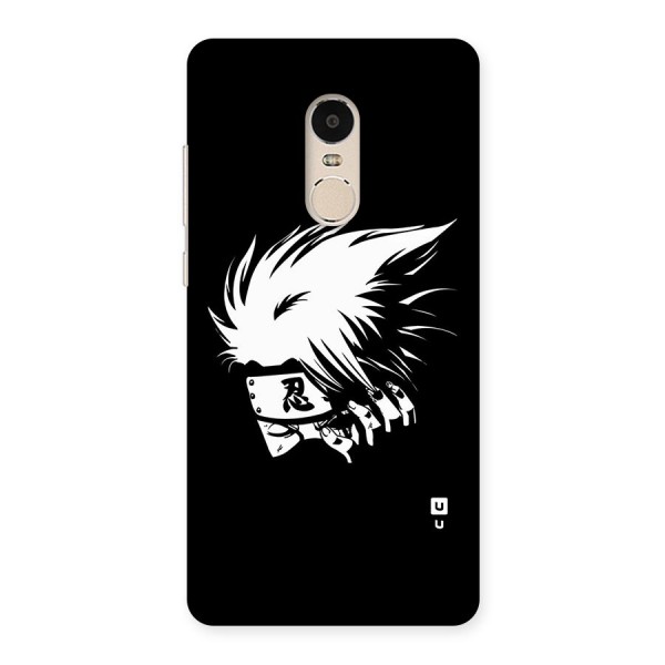 Kakashi Hatake Black Back Case for Xiaomi Redmi Note 4