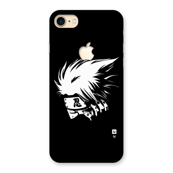 Kakashi Hatake Black Back Case for iPhone 7 Apple Cut