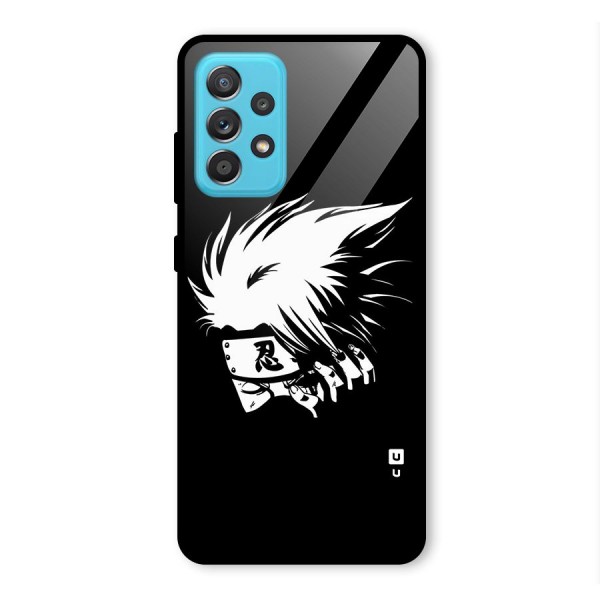 Kakashi Hatake Black Glass Back Case for Galaxy A52