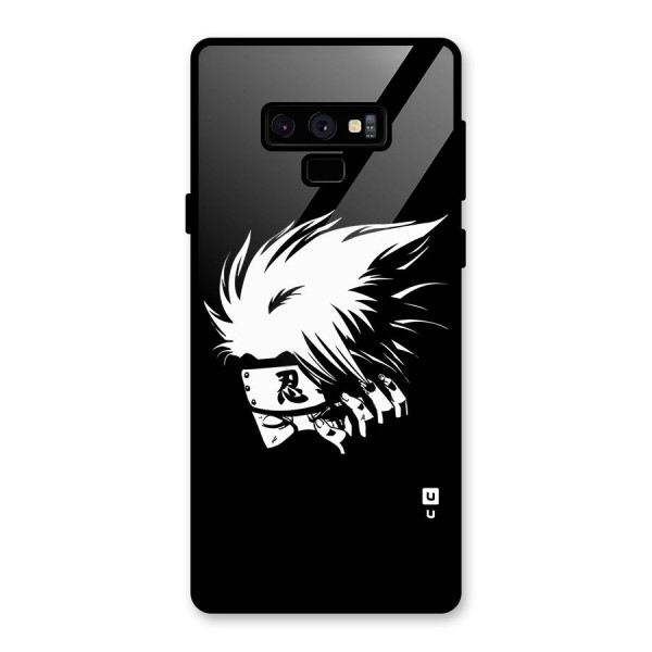 Kakashi Hatake Black Glass Back Case for Galaxy Note 9