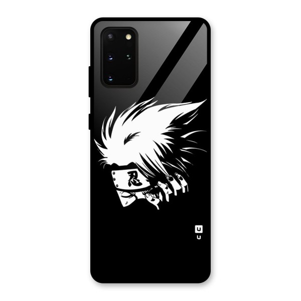 Kakashi Hatake Black Glass Back Case for Galaxy S20 Plus