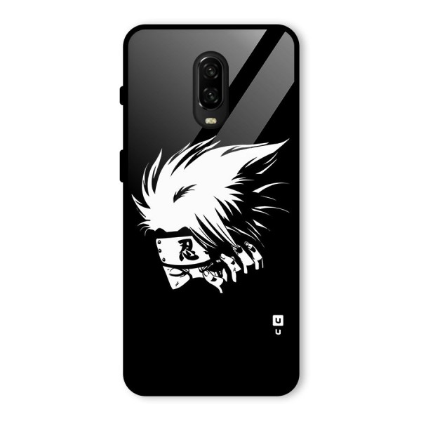 Kakashi Hatake Black Glass Back Case for OnePlus 6T