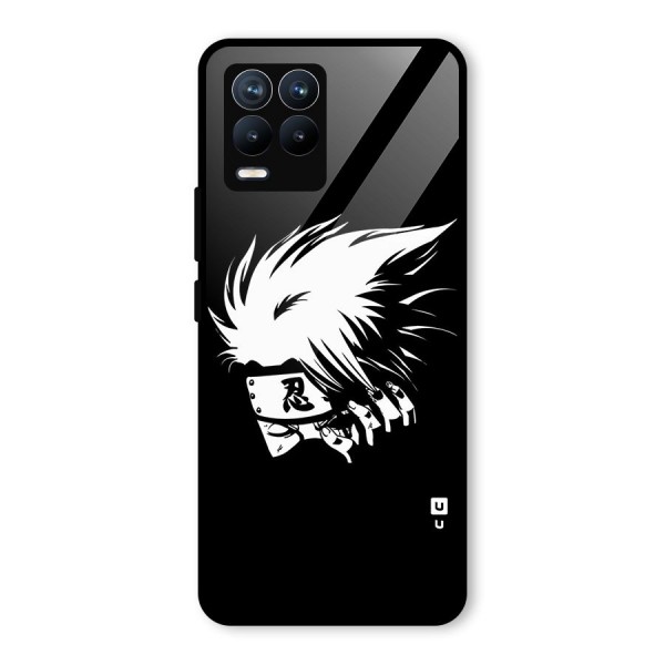 Kakashi Hatake Black Glass Back Case for Realme 8