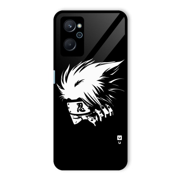 Kakashi Hatake Black Glass Back Case for Realme 9i