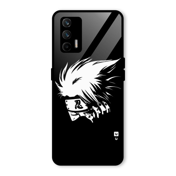 Kakashi Hatake Black Glass Back Case for Realme GT 5G