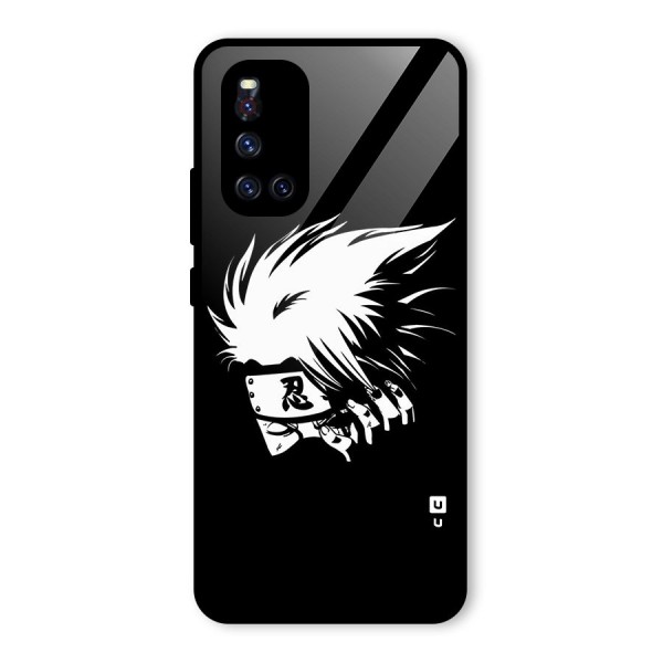 Kakashi Hatake Black Glass Back Case for Vivo V19