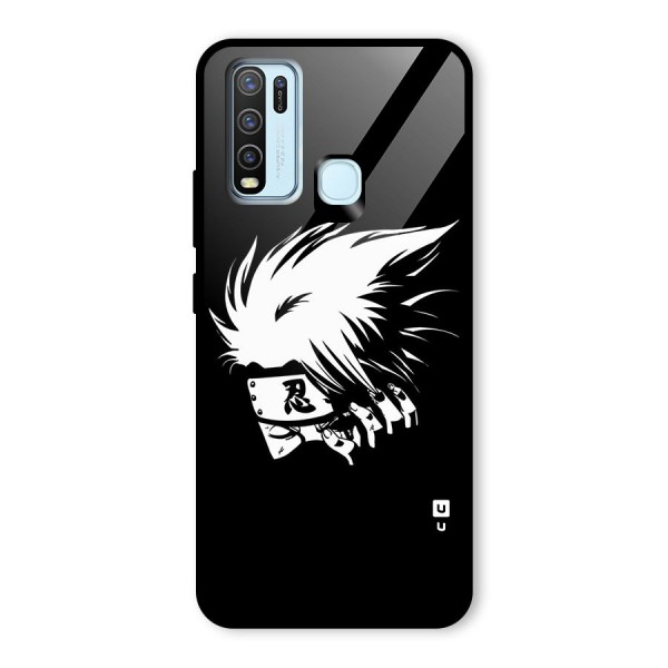 Kakashi Hatake Black Glass Back Case for Vivo Y50