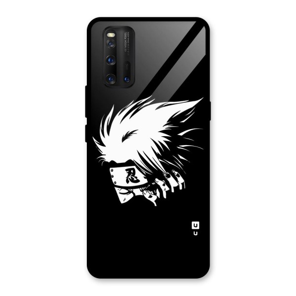 Kakashi Hatake Black Glass Back Case for Vivo iQOO 3