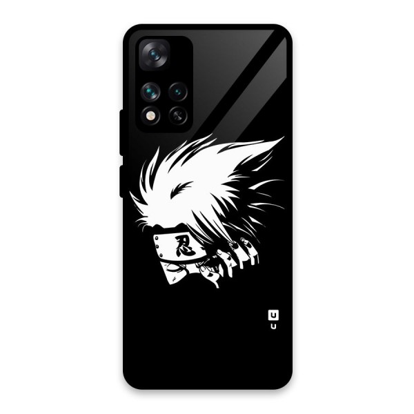 Kakashi Hatake Black Glass Back Case for Xiaomi 11i 5G