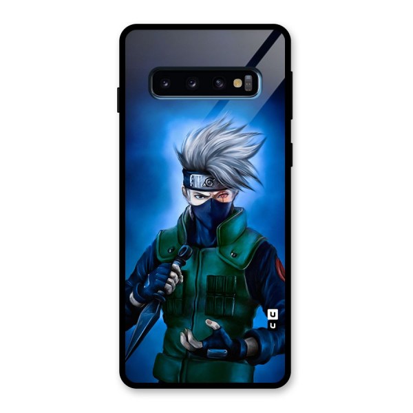 Kakashi Hatake Glass Back Case for Galaxy S10