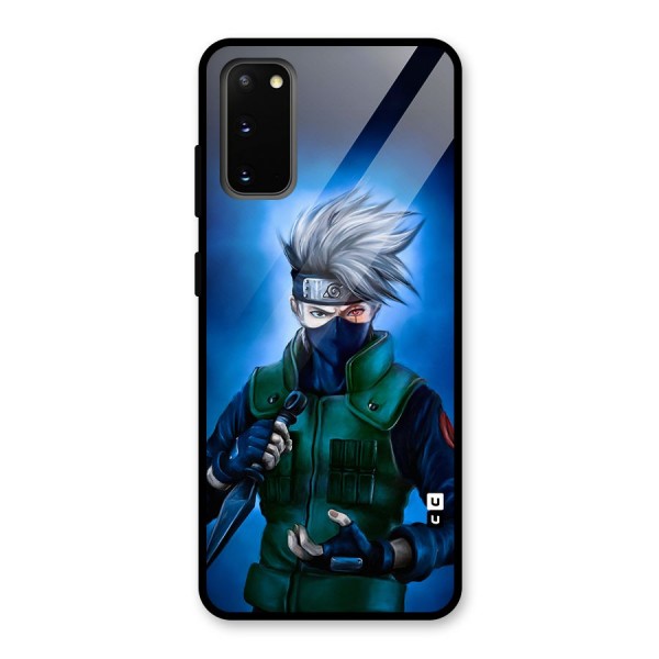 Kakashi Hatake Glass Back Case for Galaxy S20