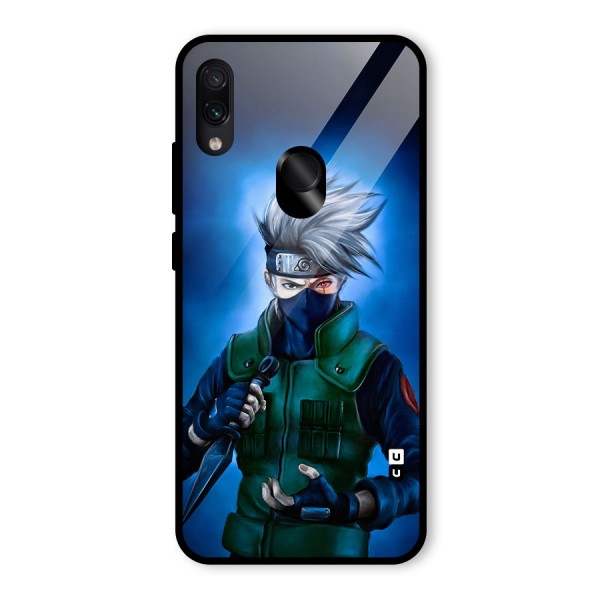 Kakashi Hatake Glass Back Case for Redmi Note 7