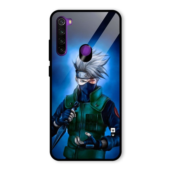 Kakashi Hatake Glass Back Case for Redmi Note 8