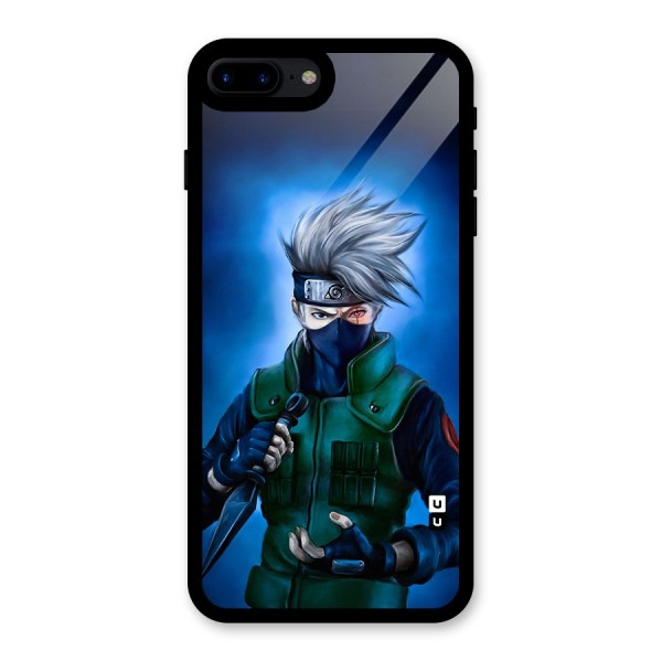 Kakashi Hatake Glass Back Case for iPhone 8 Plus