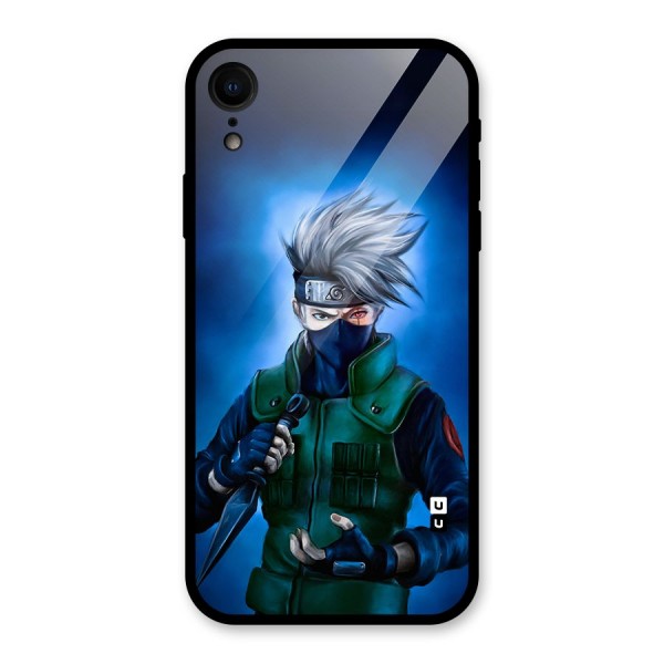 Kakashi Hatake Glass Back Case for iPhone XR