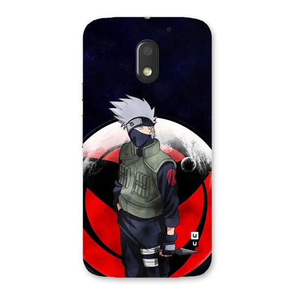 Kakashi Hatake Knife Back Case for Moto E3 Power