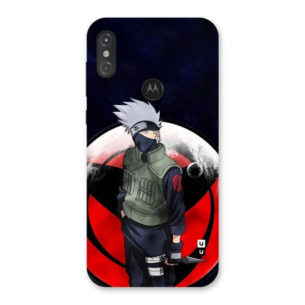 Kakashi Hatake Knife Back Case for Motorola One Power