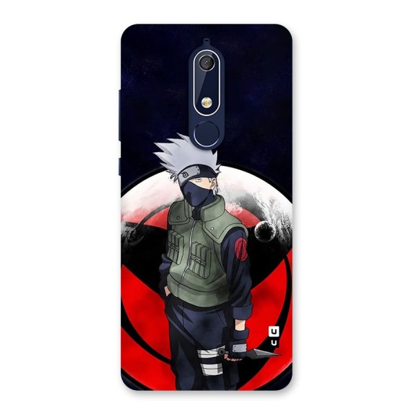 Kakashi Hatake Knife Back Case for Nokia 5.1