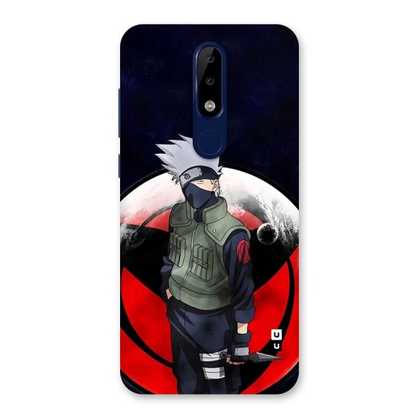 Kakashi Hatake Knife Back Case for Nokia 5.1 Plus