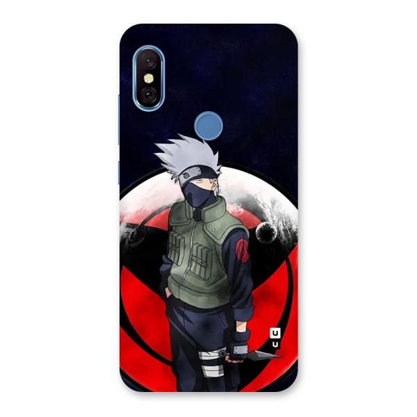 Kakashi Hatake Knife Back Case for Redmi Note 6 Pro