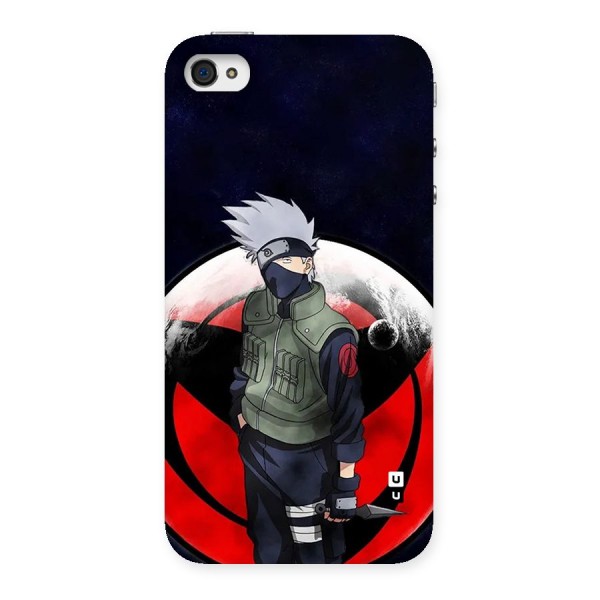 Kakashi Hatake Knife Back Case for iPhone 4 4s