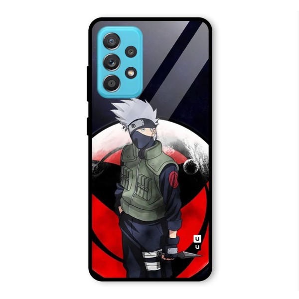 Kakashi Hatake Knife Glass Back Case for Galaxy A52s 5G