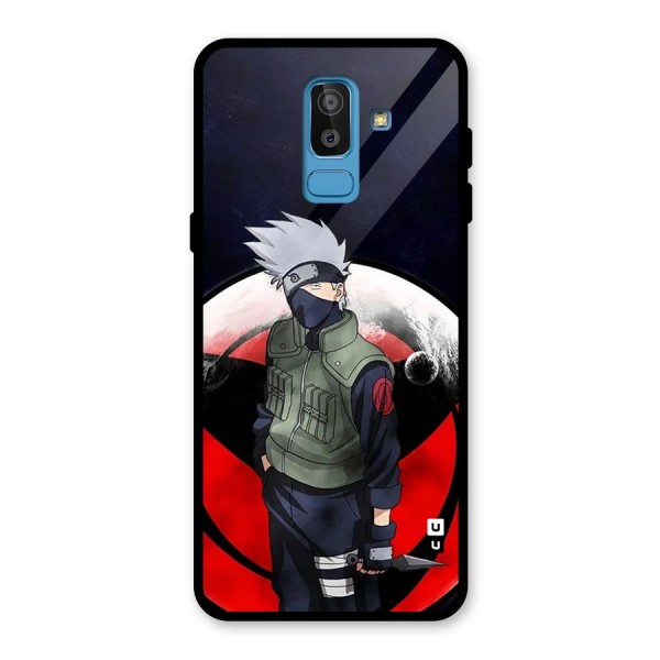 Kakashi Hatake Knife Glass Back Case for Galaxy J8