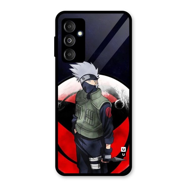 Kakashi Hatake Knife Glass Back Case for Galaxy M14 5G