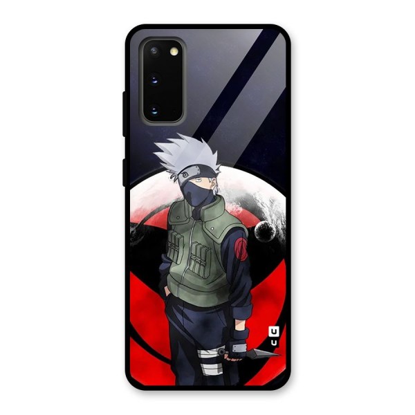 Kakashi Hatake Knife Glass Back Case for Galaxy S20