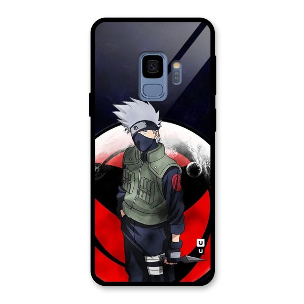 Kakashi Hatake Knife Glass Back Case for Galaxy S9