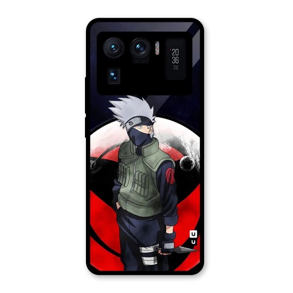 Kakashi Hatake Knife Glass Back Case for Mi 11 Ultra