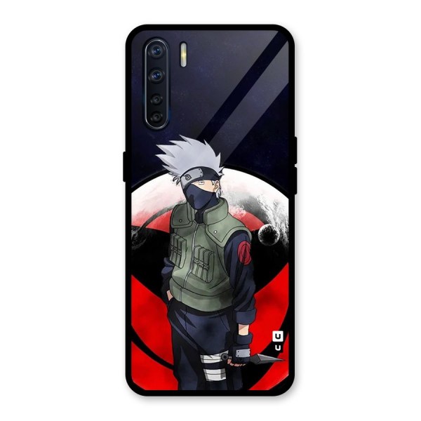 Kakashi Hatake Knife Glass Back Case for Oppo F15