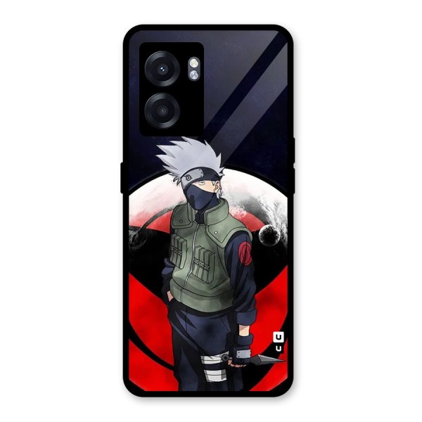 Kakashi Hatake Knife Glass Back Case for Oppo K10 (5G)